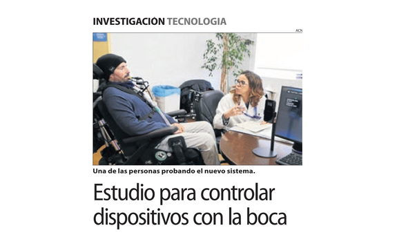 Estudio para controlar dispositivos con la boca