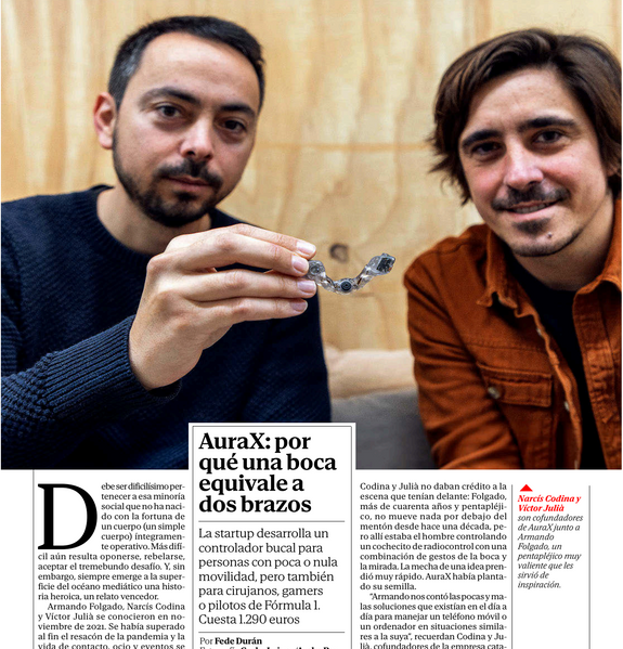 Aurax: Por qué una boca equivale a dos brazos