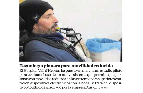 Tecnología pionera para movilidad reducida