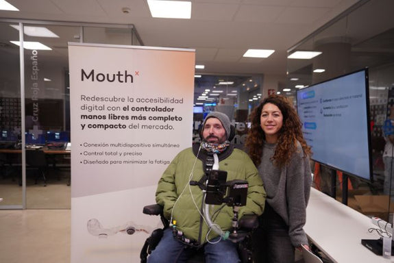 “MouthX nos devuelve la autonomía a quienes no podemos usar las manos”