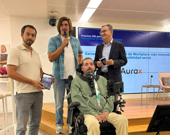 Aurax wins ISS Spain Award for the Most Innovative Workplace Initiative in Social Sustainability with MouthX